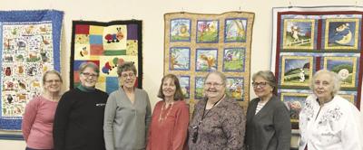 Ossipee Quilters’ Group Display at Ossipee Public Library