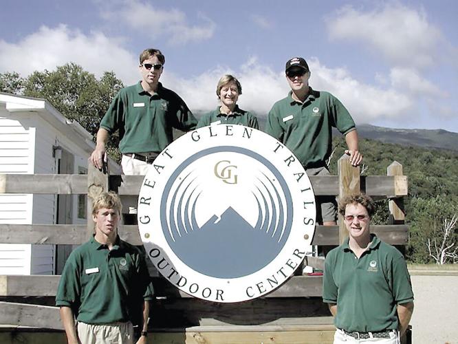 Nordic Tracks - Great Glen Trails 30 years Part 1 - staff by sign