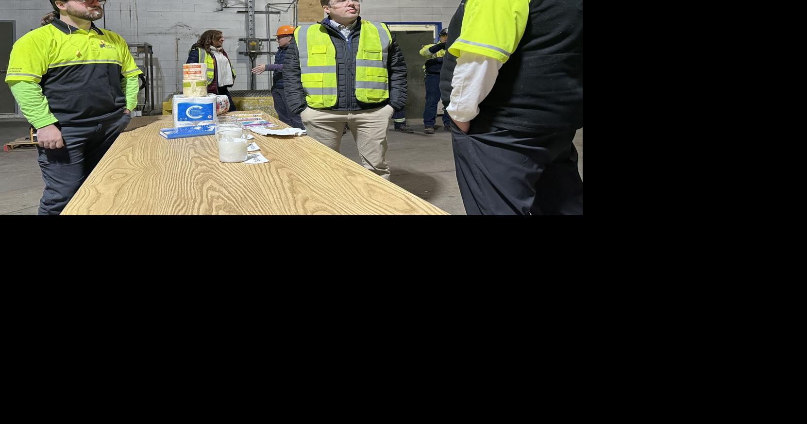 Congressman Pappas tours White Mountain Paper Co. | Local ...