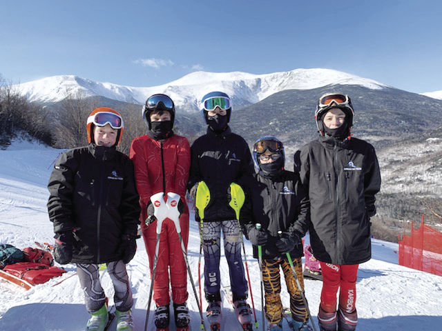 Gorham Middle School boys’ alpine ski team