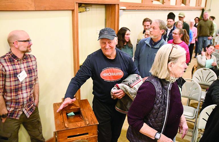 Jackson School Meeting - tuition contracts - secret ballot voting