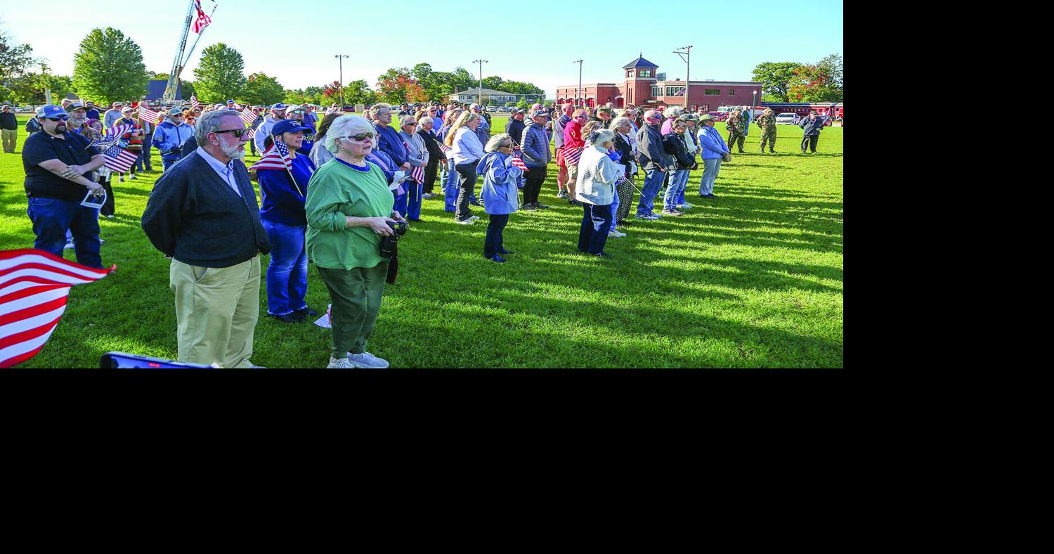 9/11 25th  gathering draws 150 to Schouler Park