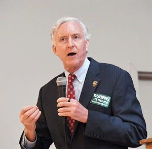 Rubens remains loyal to Trump; will stump in Conway Thursday