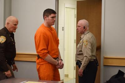Erik Conover leaves court room