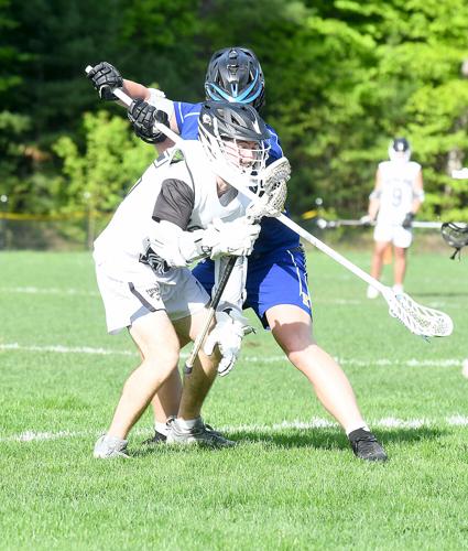 KHS Boys LAX - Connor Wiggin wrapped up