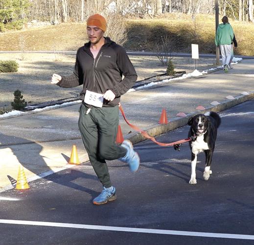 Freedom Turkey Trot - Trevor Ricker and his dog