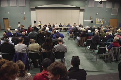 Tamworth town meeting wide shot