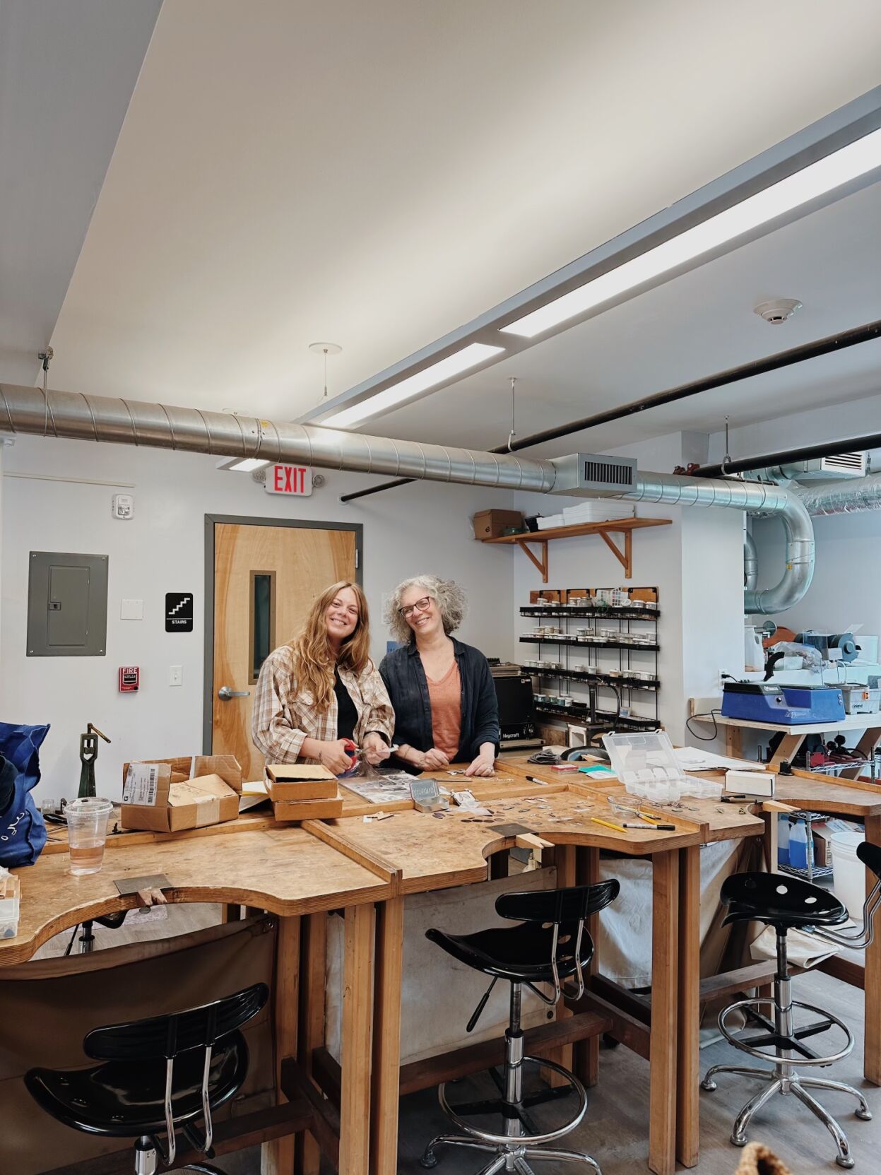 Layered Together exhibition opening at WREN Gallery