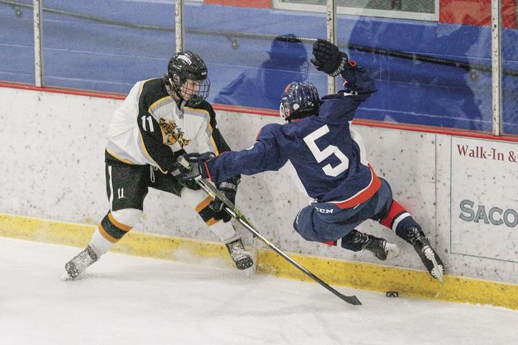 02-21-22 KHS Hockey shaw by boards