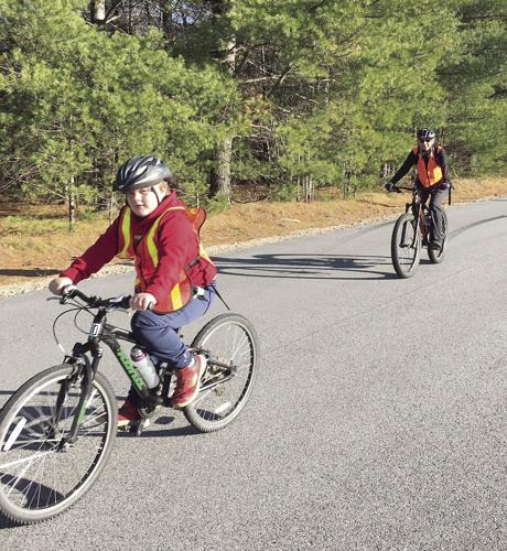 Wheel Family Fun - bikers wear orange in November