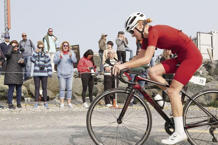 08-17-24 Bicycle Hillclimb second woman side