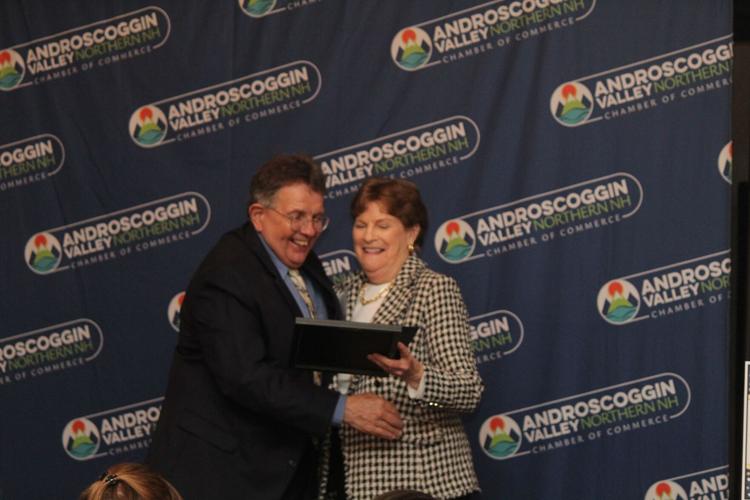 Paul Grenier and U.S. Sen. Jeanne Shaheen (D-N.H.)