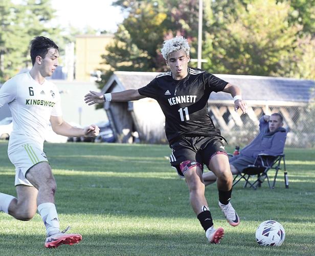 KHS Boys Soccer - Yoiner Pirona on the ball