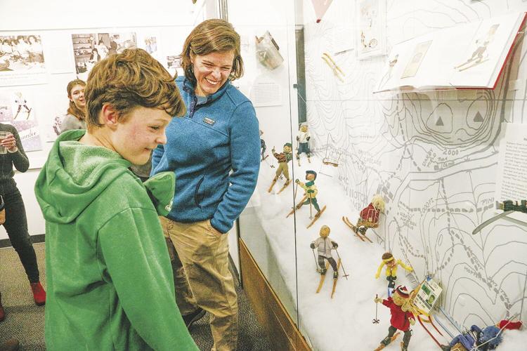 12-01-23 NESM Annalee pointing out dad 2