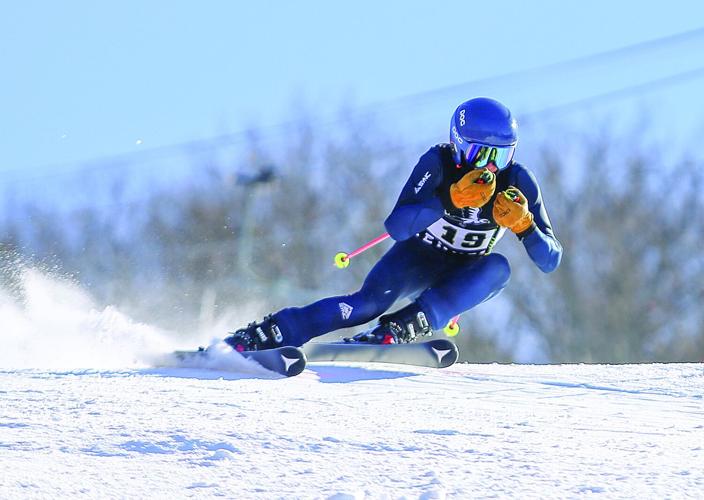 02-09-26 KHS Boys Alpine State Meet stevens before gate