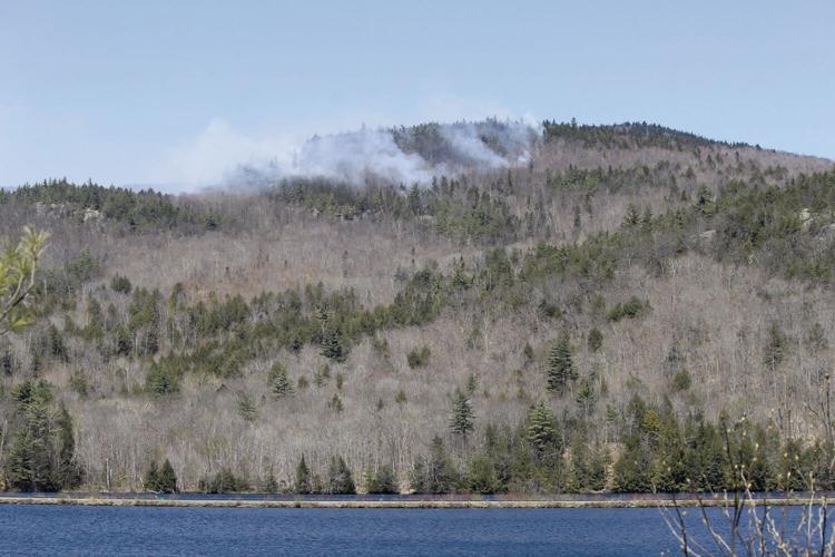Forest fire in Shelburne draws a crowd