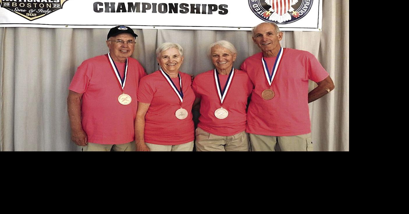 Simones bring home bronze from U.S. Bocce Nationals