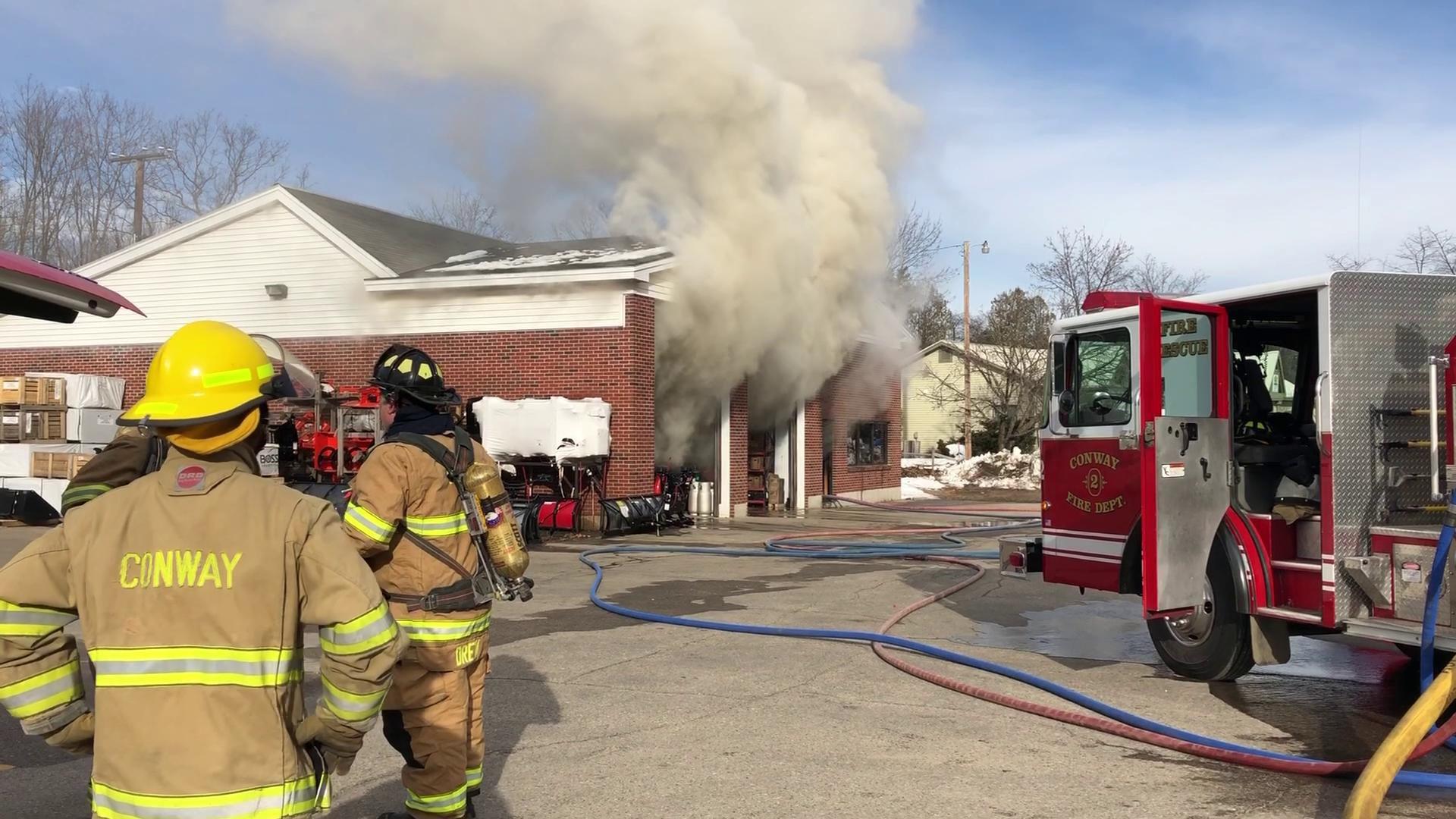 Mb Tractor Fire Conwaydailysun Com