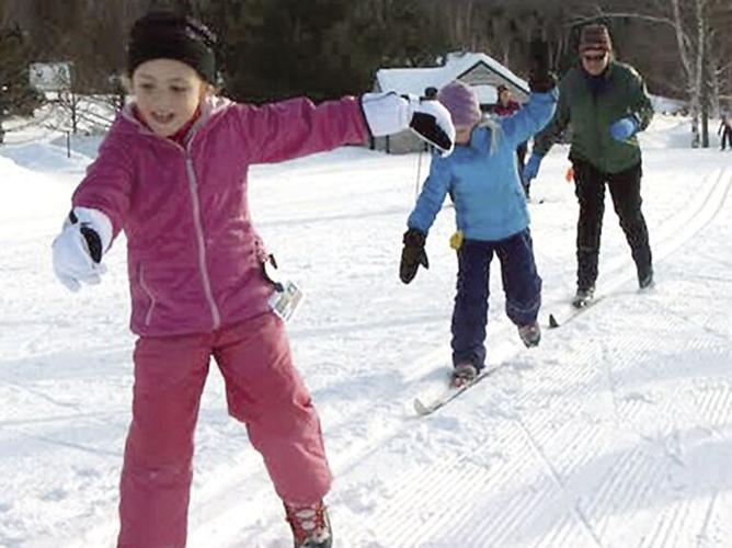 Nordic Tracks - One-ski scooter races