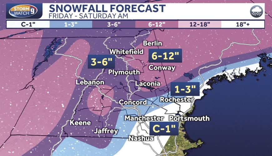 Winter Storm Diaz is coming - WMUR