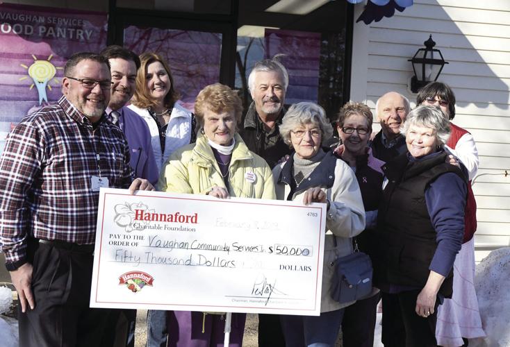 Vaughan received $50,000 check