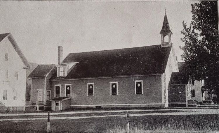 church circa 1895