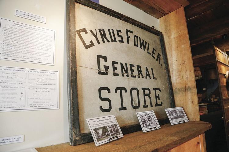 08-02-22 Freedom Historical general store sign