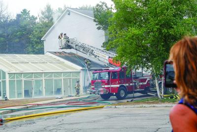 08-13-25 Holiday Inn-Brush Fire manager taking video