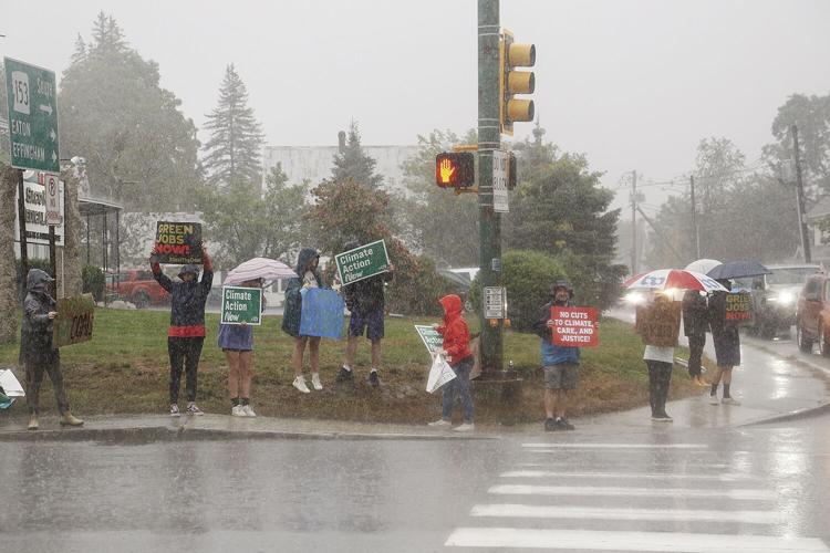 09-24-21 Climate Rally heavy rain wide