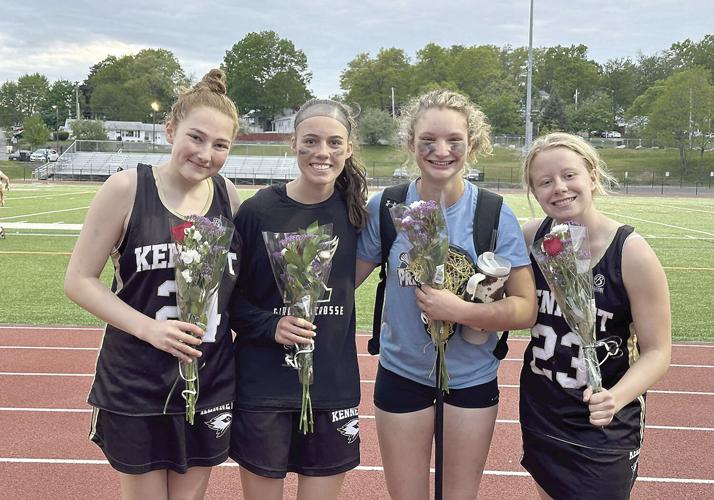 KHS Girls LAX - seniors honored in Manchester
