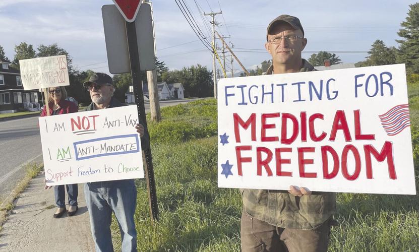 Protesters challenge vaccine mandate