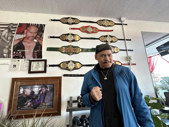 Three-time world kickboxing champion Dick Kimber