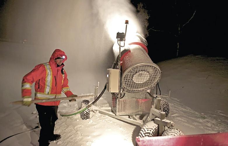 Nordic Tracks - Great Glen Trails 30 years Part 1 - snowmaking