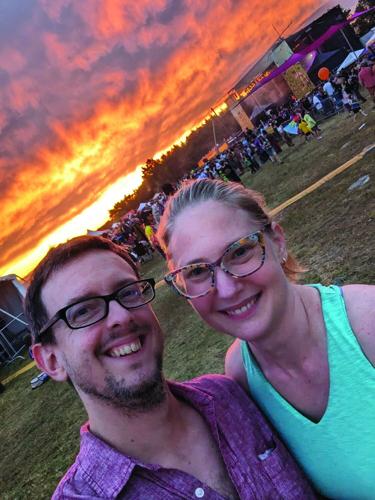 Matt and Chelsey concert