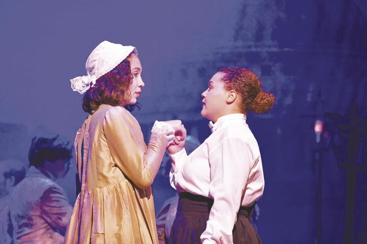 12-1-2022 M&D Christmas Carol-Belle and Scrooge