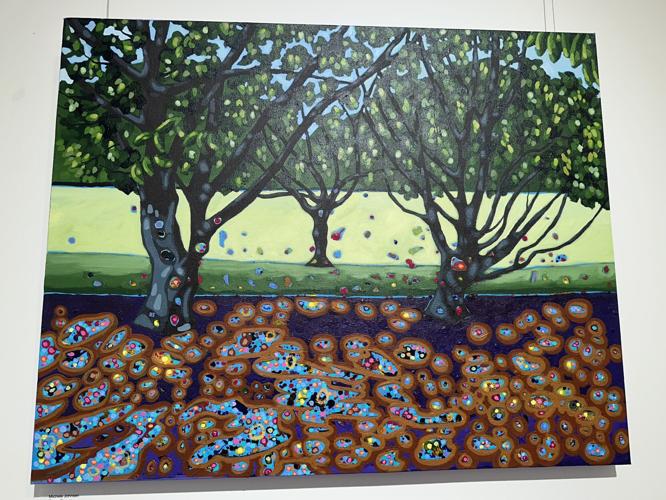 A landscape painting by Michele Johnsen