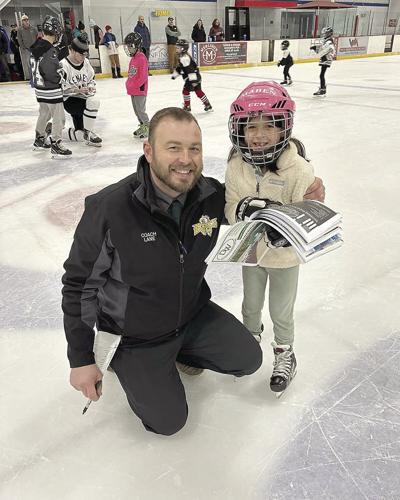 KHS Hockey — Skate with the Eagles - Mike Lane and Maren McAllister