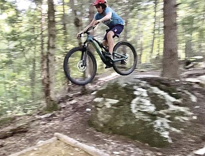 Wheel Family Fun - A young rider catches air