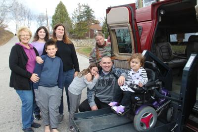 Wheelchair-accessible van donated