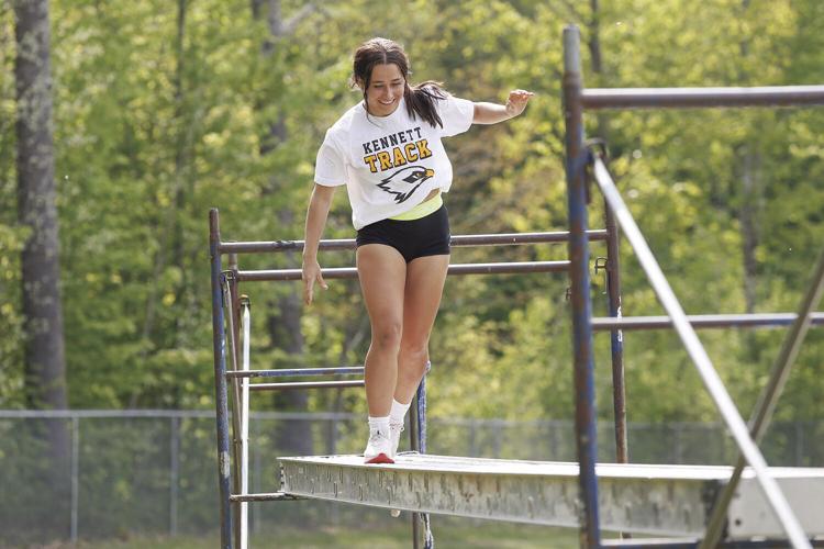 05-23-23 KHS Track Obstacle balancing on scaffolding winner