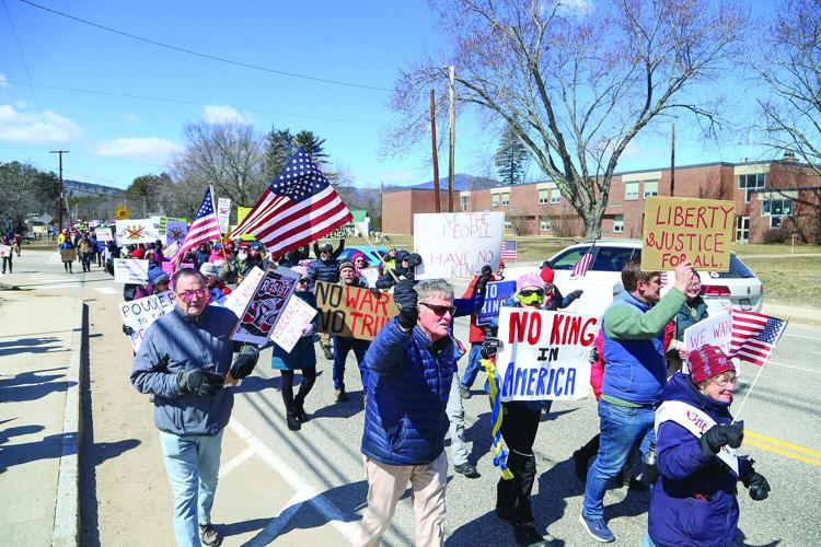 03-28-26 No Kings parade near start flags