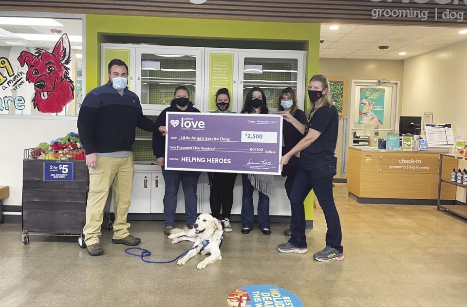 Little Angels Service Dogs recibe una subvención Petco de $ 2,500 |  Noticias de negocios locales