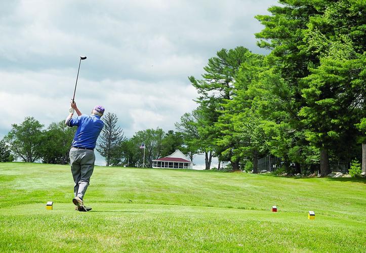 The Golf Column - Bridgton Highlands - WM Seniors - Dick Conant drive 2