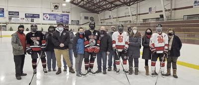 The Berlin-Gorham senior boys’ hockey team members