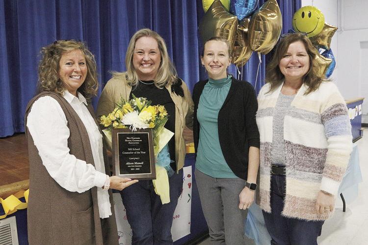 03-25-22 JFS Counselor Award smiles with counselors