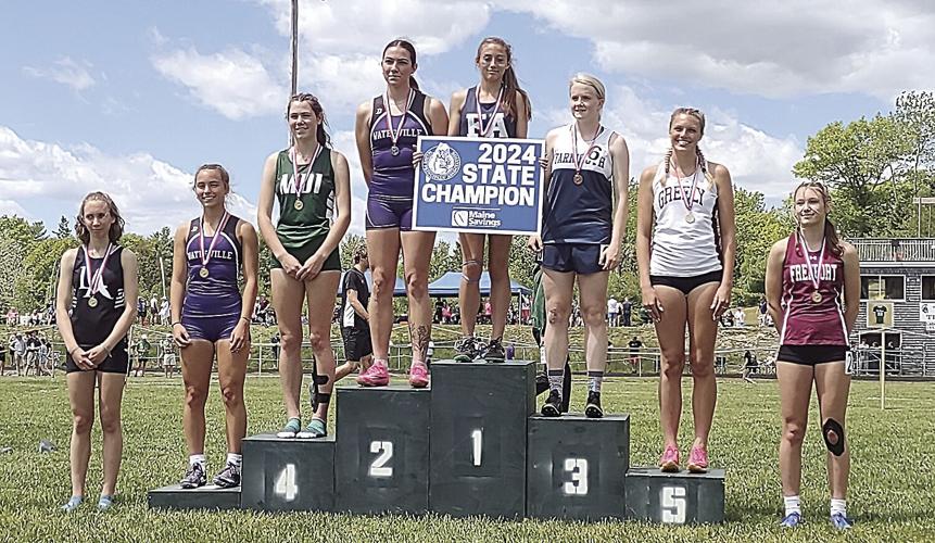 FA Girls Track - 100-meter champ Avery Bariteau