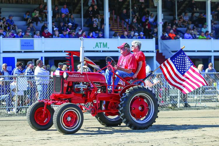 10-04-25 Fryeburg Fair pair on tractor