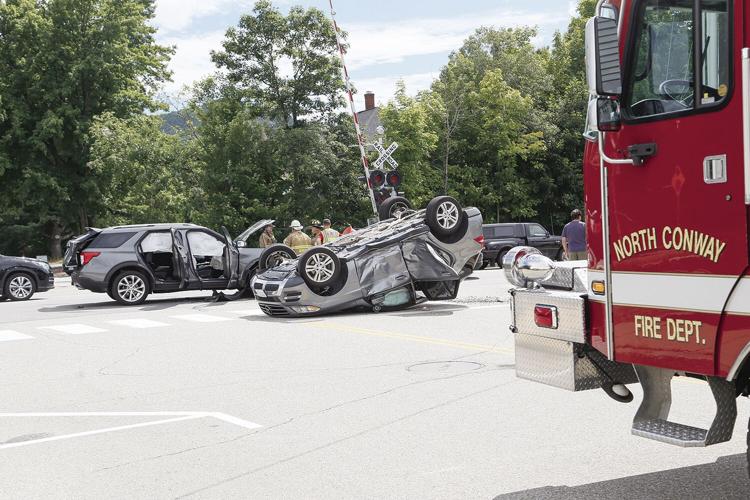 08-12-24 Rollover by Sun with fire truck