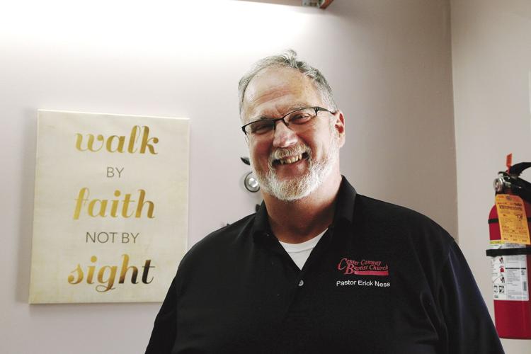 Center Conway Baptist Erick Ness tight