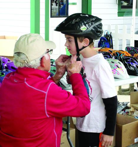 Wheel Family Fun - helmets - Kids' Bike Safety Day at Story Land
